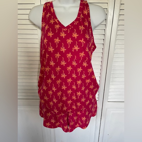 Jaclyn Intimates Tank Top and Boxer 2-Piece Pajama Set Small - Picture 3 of 13